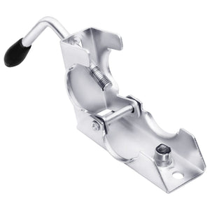 Stödhjulsklämmor 2 st 13,5x6,5x14 cm galvaniserat stål