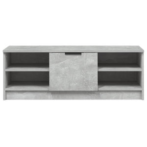 Tv-bänk betonggrå 102x35,5x36,5 cm konstruerat trä