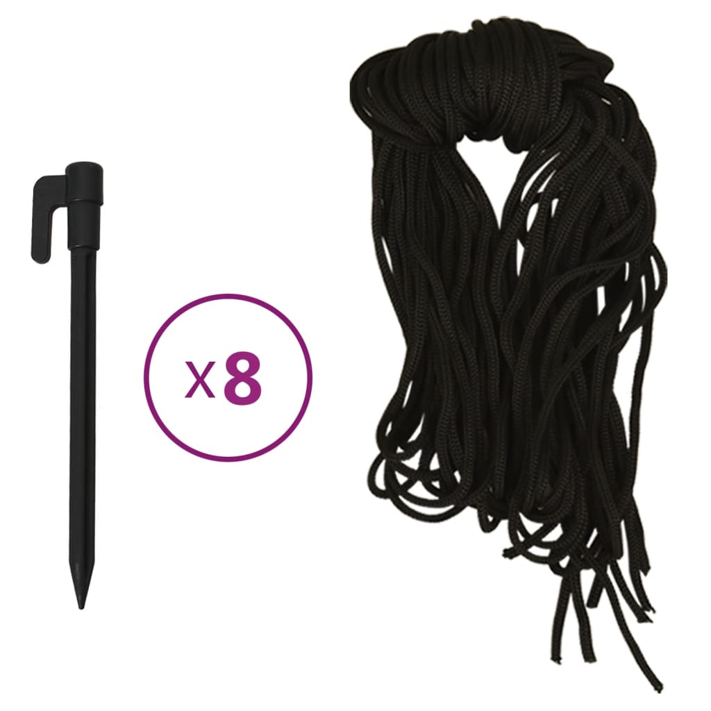 Uppblåsbar snögubbe med LEDs 300 cm