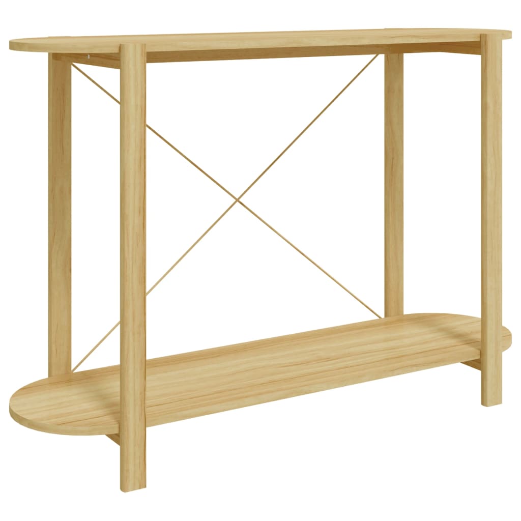 Konsolbord 110x38x75 cm konstruerat trä