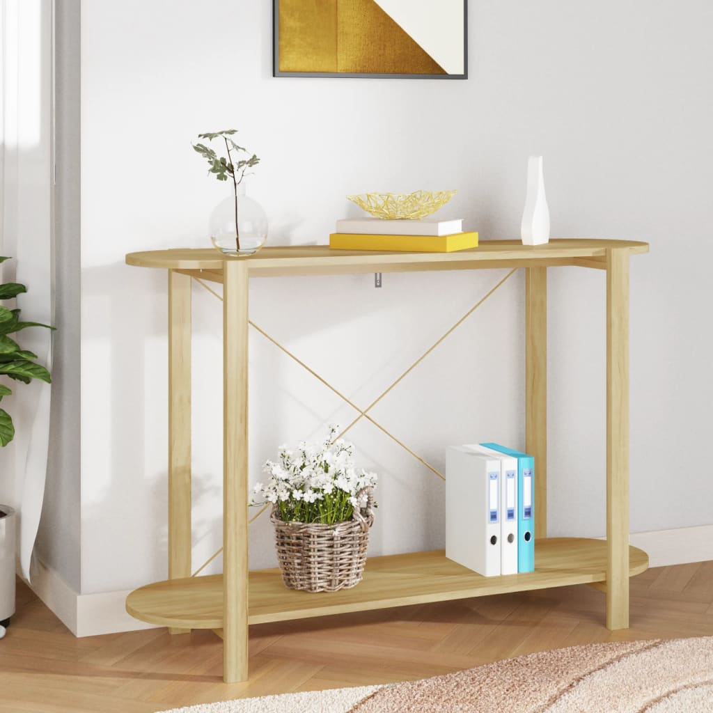 Konsolbord 110x38x75 cm konstruerat trä