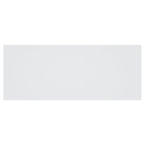 Sänggavel med lådor vit konstruerat trä