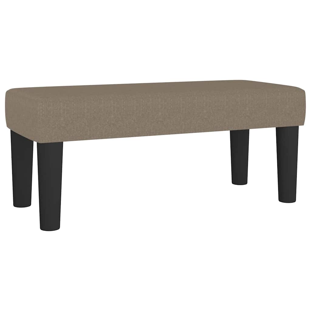 bänk Taupe 70 x 30 x 30 cm tyg