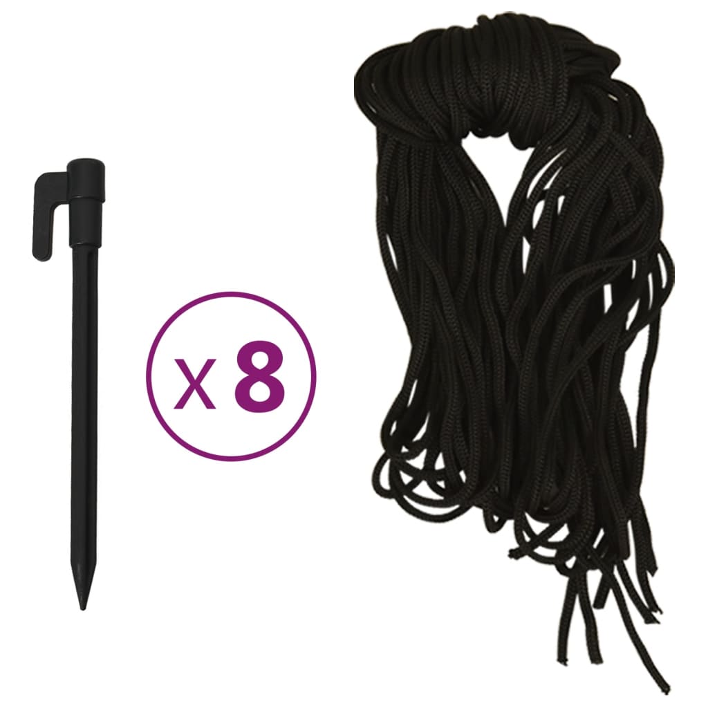 Uppblåsbar jultomte med LEDs 370 cm