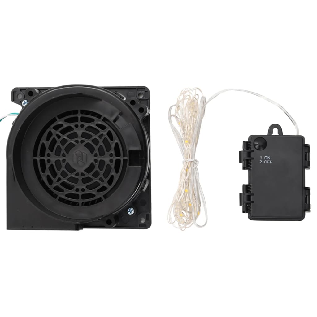 Uppblåsbar jultomte med LEDs 370 cm