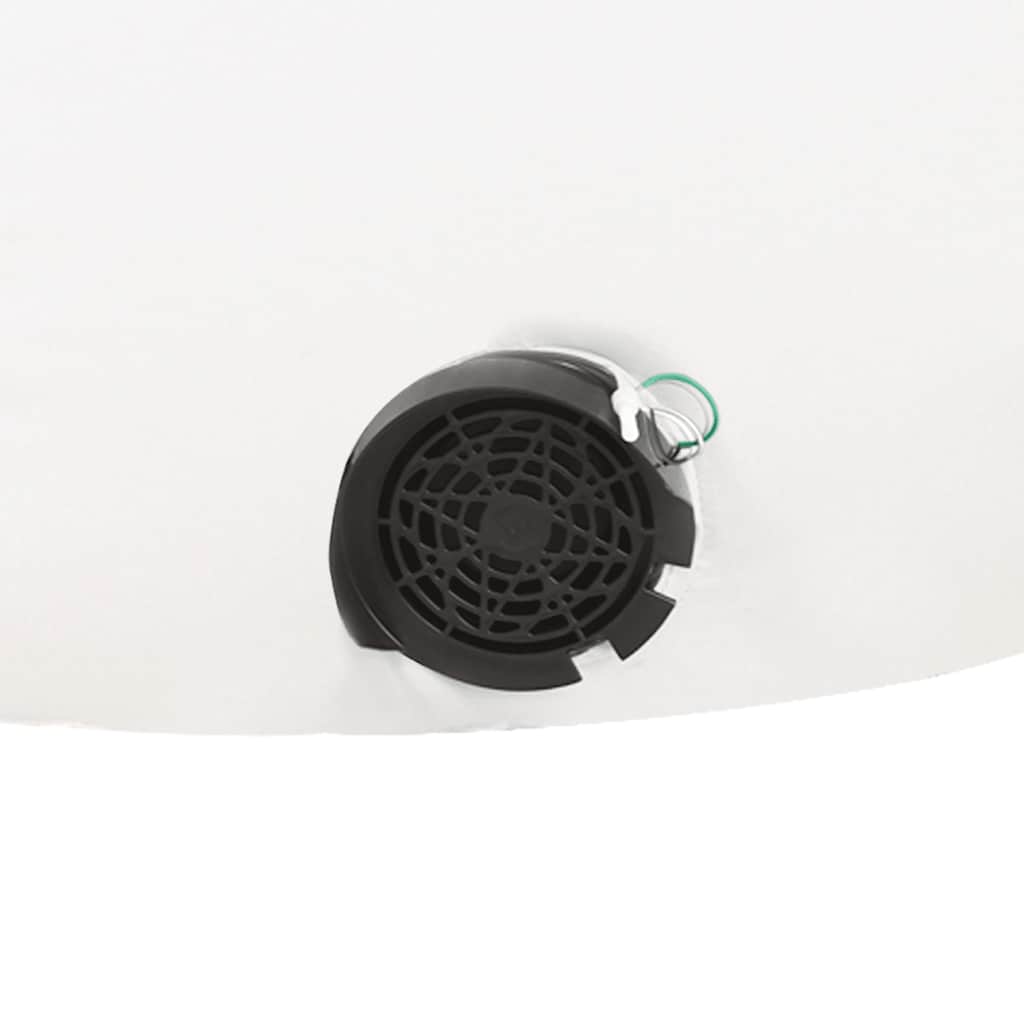 Uppblåsbar snögubbe med LEDs 455 cm