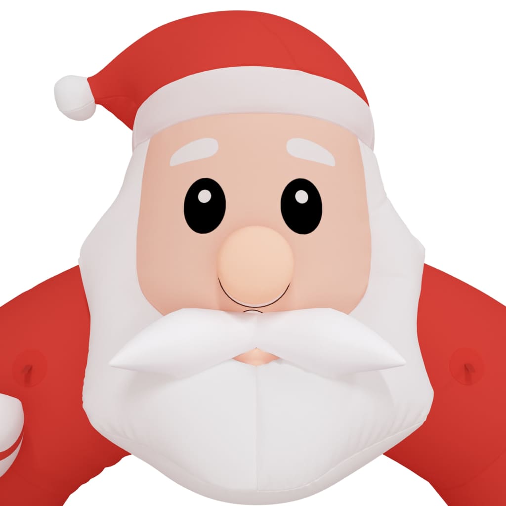 Uppblåsbar trädgårdsbåge med LEDs 320 cm