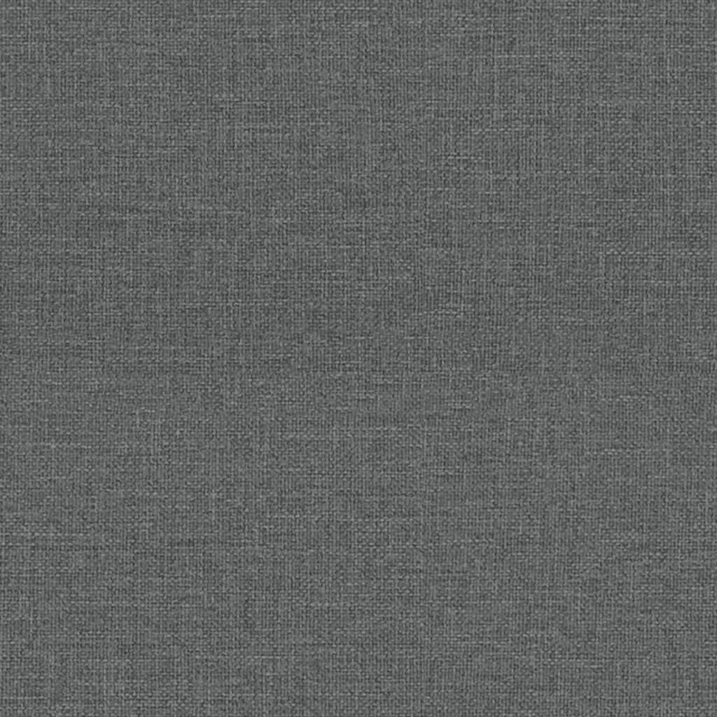 Reclinerfåtölj mörkgrå tyg