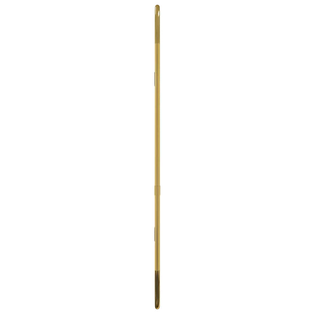 Väggspegel guld 60x25 cm oval