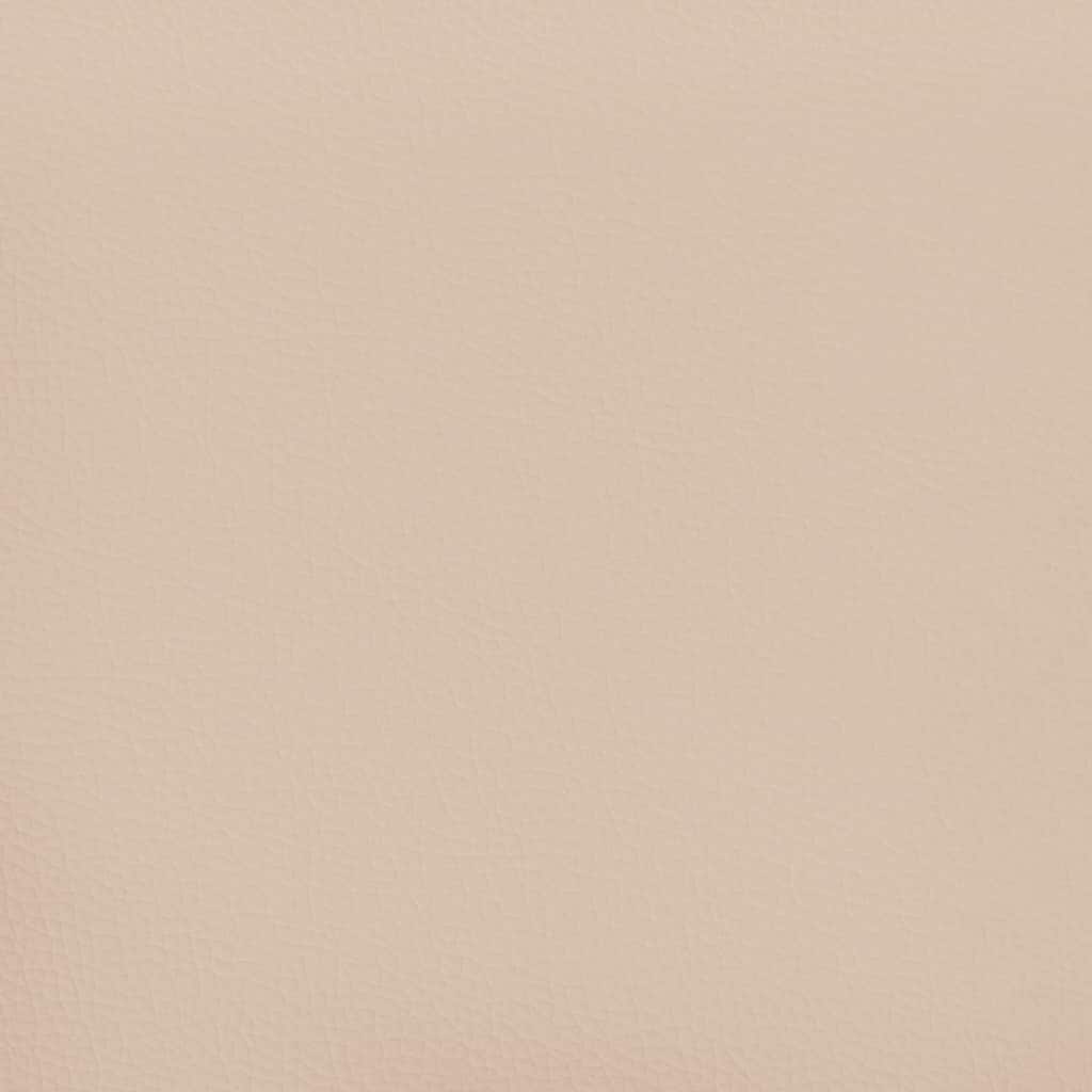 Sängram med huvudgavel utan madrass cappuccino 160x200 cm