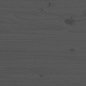 Sängbord 2 st grå 40x34x55 cm massiv furu