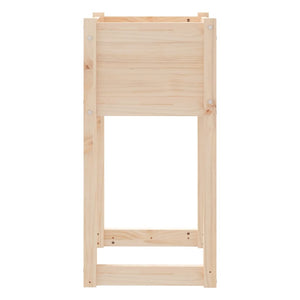 Odlingslådor 2 st 40x40x81 cm massiv furu