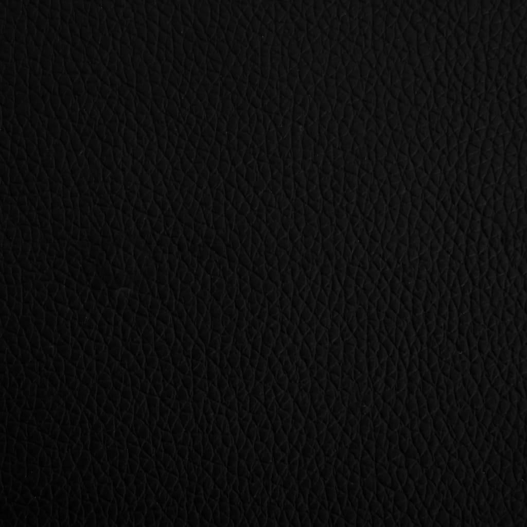 Hundbädd svart 95x55x30 cm konstläder