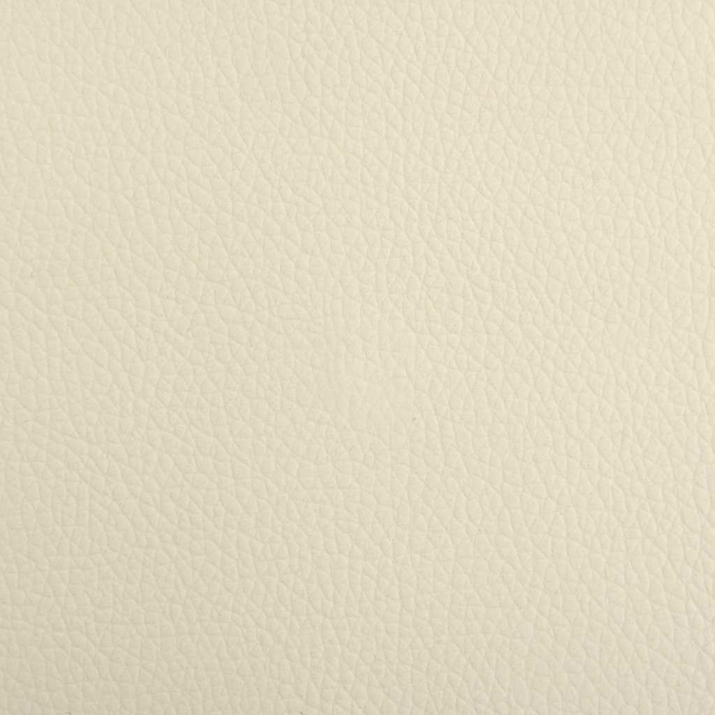 Hundbädd gräddvit 70x45x30 cm konstläder