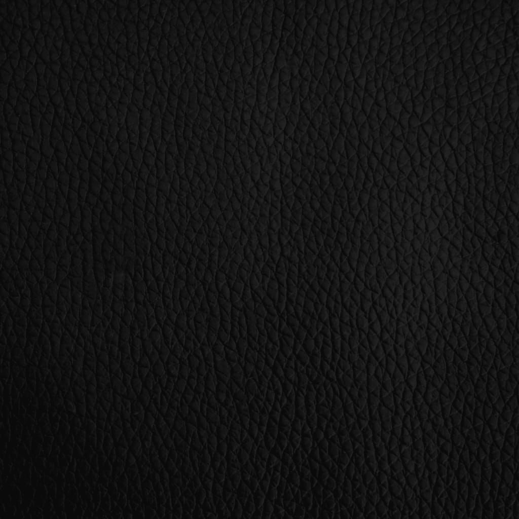 Hundbädd svart 90x53x30 cm konstläder