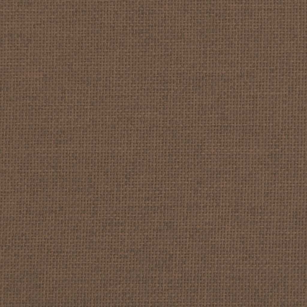 Hundbädd brun 70x45x30 cm tyg