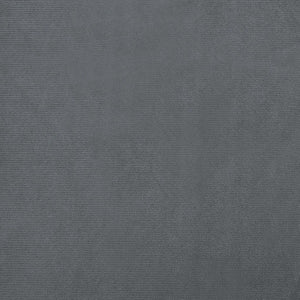 Hundbädd mörkgrå 90x53x30 cm sammet