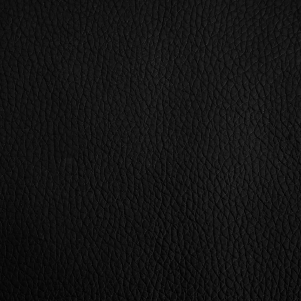 Hundbädd svart 70x45x30 cm konstläder