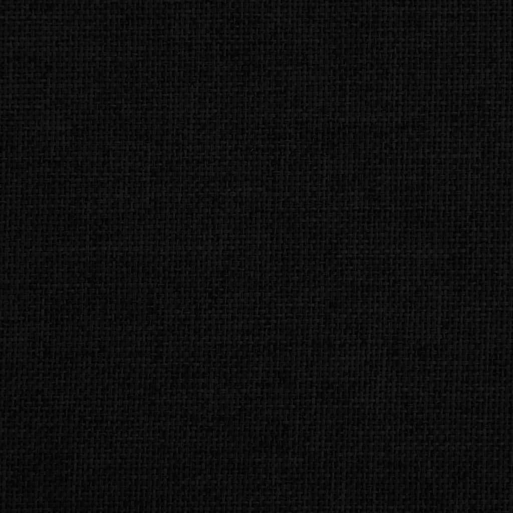 Hundbädd svart 70x40x24 cm tyg