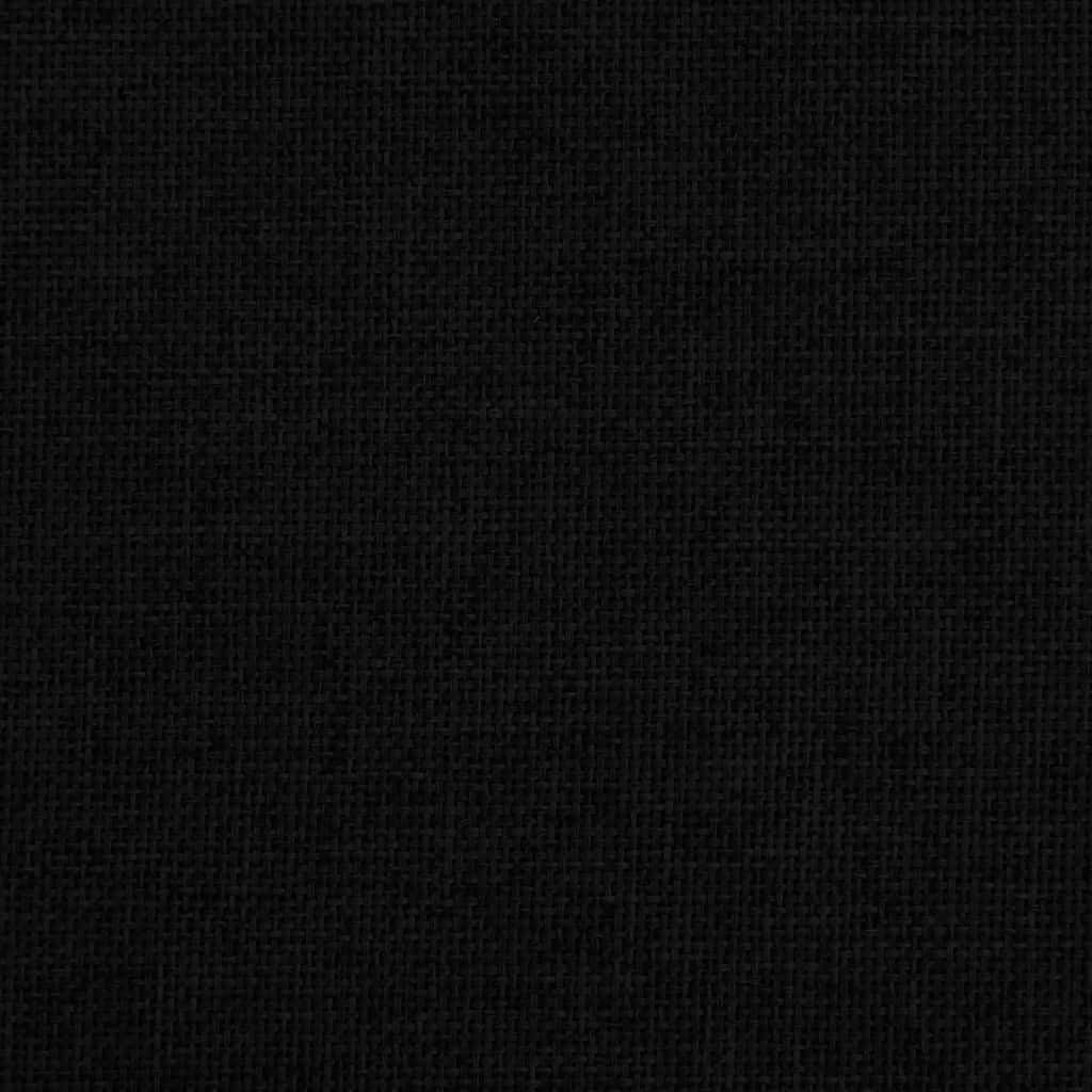 Hundbädd svart 70x45x30 cm tyg