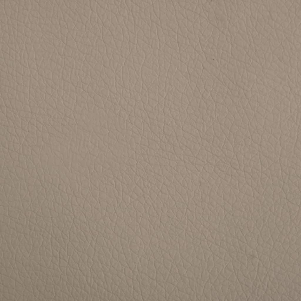 Hundbädd cappuccino 50x40x30 cm konstläder