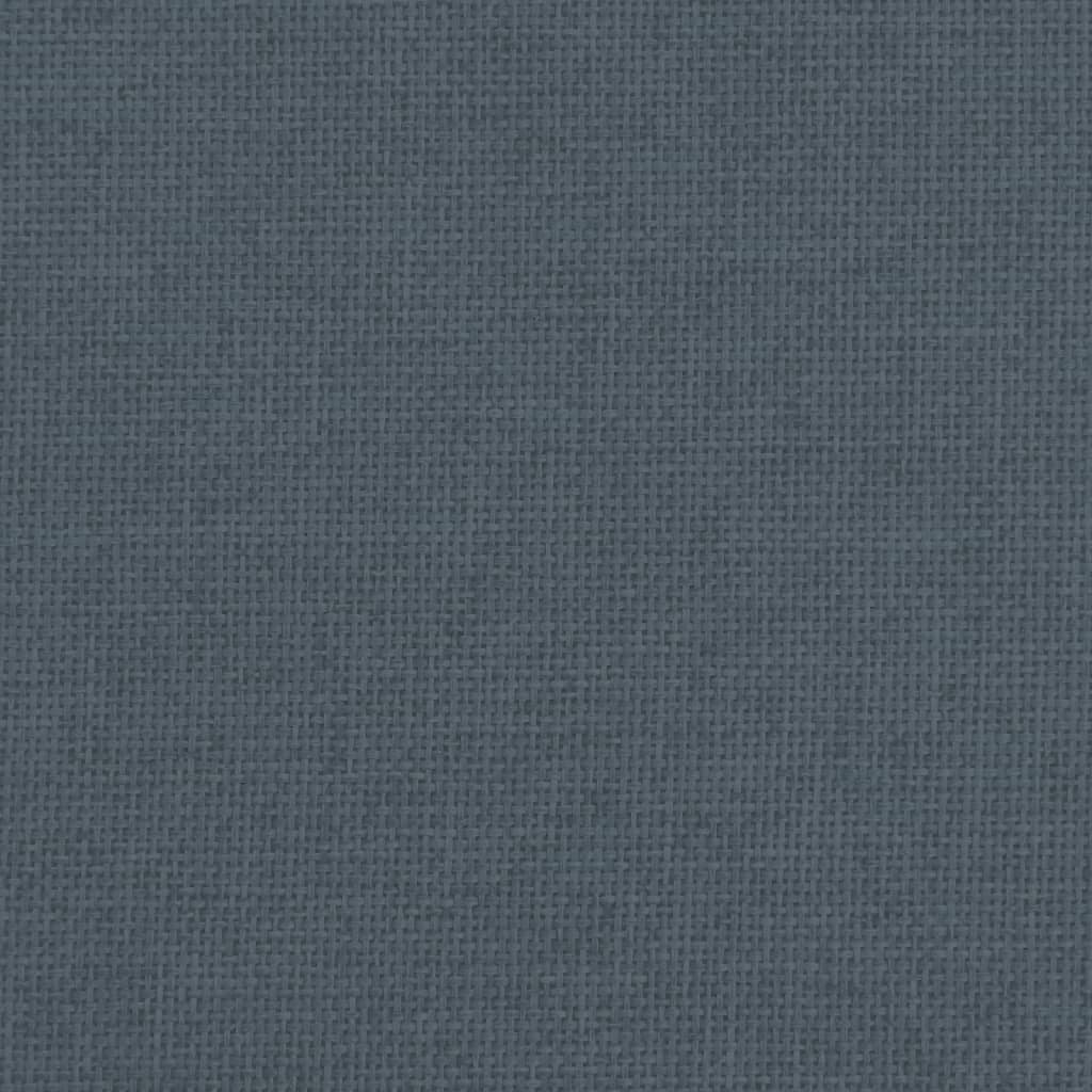 Hundbädd mörkgrå 70x45x28 cm tyg