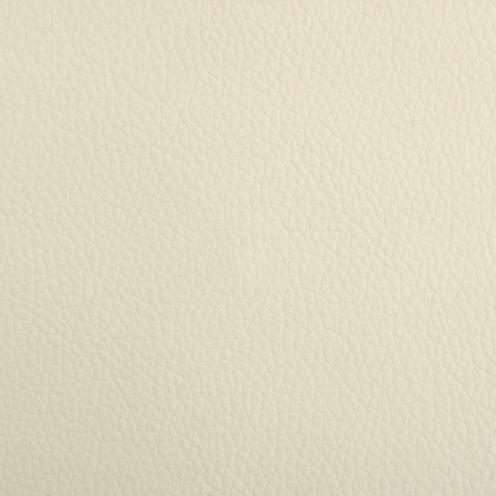 Hundbädd gräddvit 70x45x28 cm konstläder