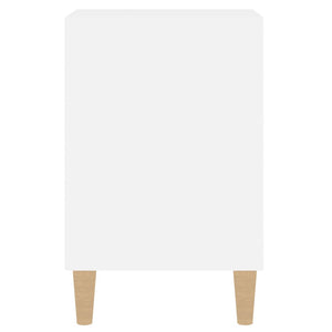 Tv-bänk vit 100x35x55 cm konstruerat trä