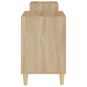 Tv-bänk sonoma-ek 160x35x55 cm konstruerat trä