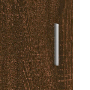 Akvariebänk brun ek 121x41x58 cm konstruerat trä