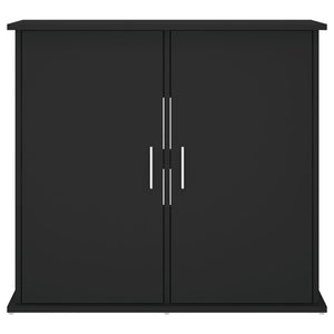 Akvariebänk svart 81x36x73 cm konstruerat trä