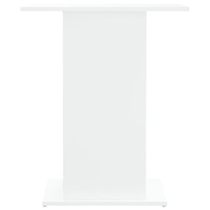 Akvariebänk vit 60,5x36x72,5 cm konstruerat trä