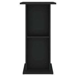 Akvariebänk svart 60,5x36x72,5 cm konstruerat trä