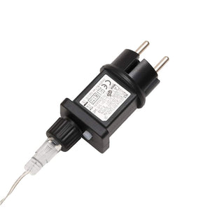 Stjärna med LED-belysning vikbar vit 57 cm