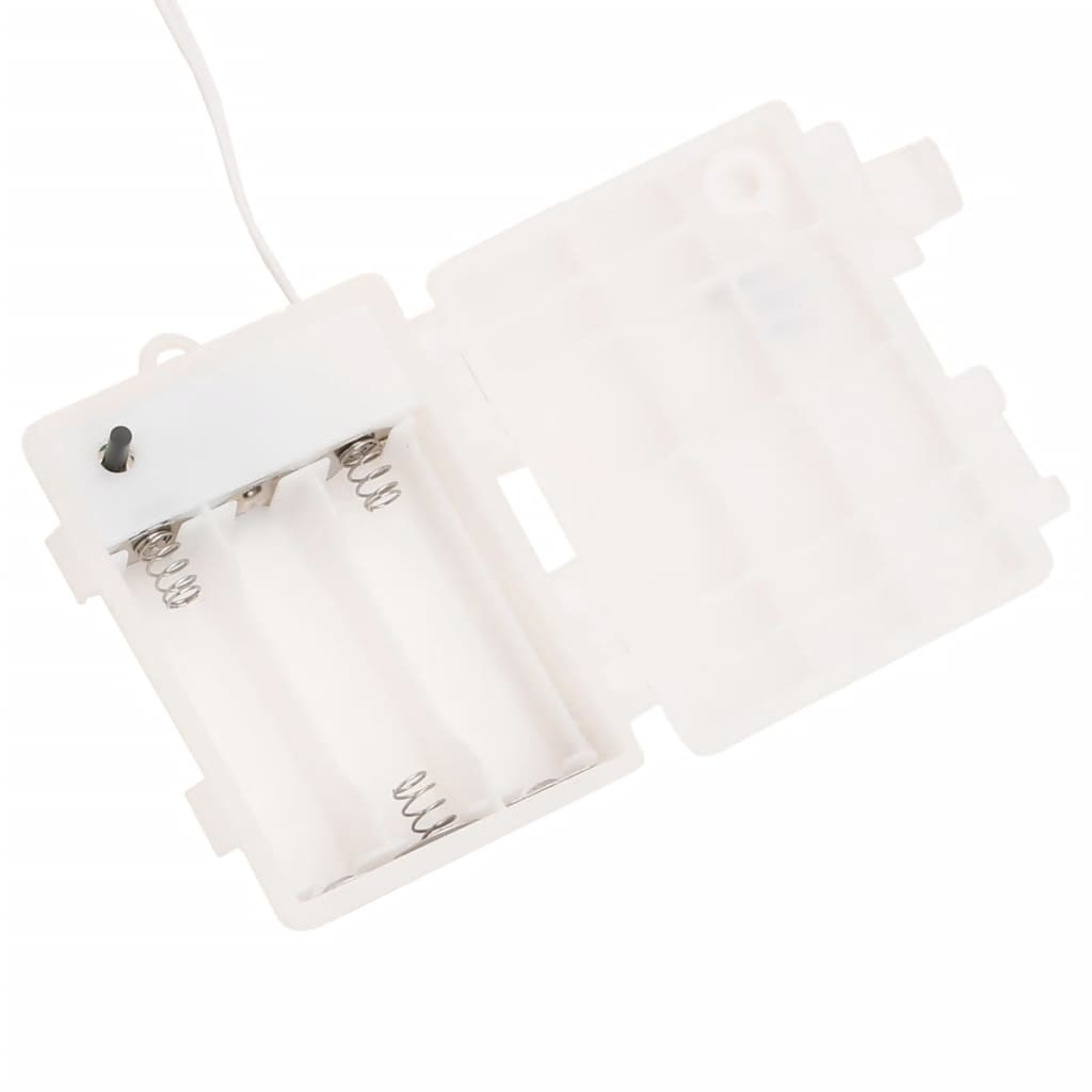 Stjärnor med LED-belysning 3 st vikbar röd