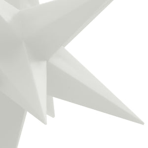 Stjärna 10 LEDs vit 10 cm