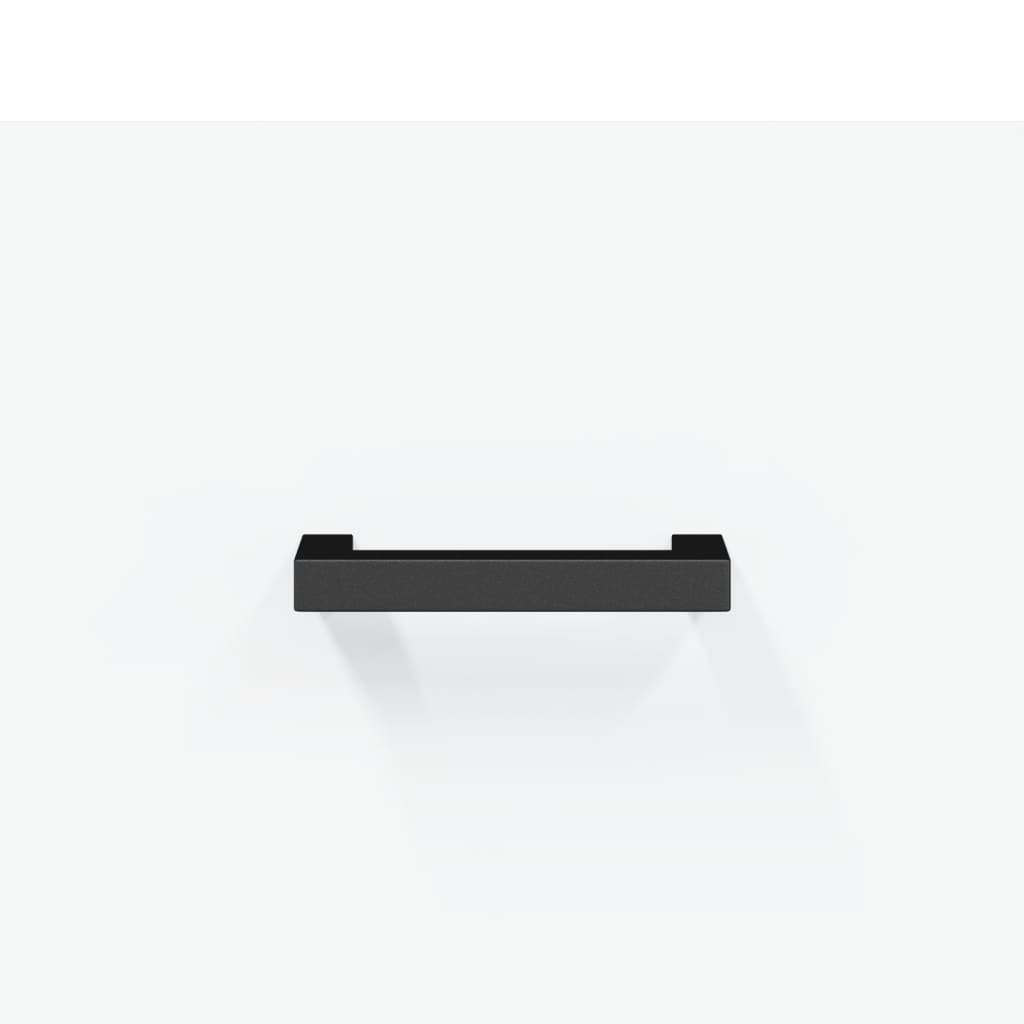 Soffbord svart 50x50x40 cm konstruerat trä