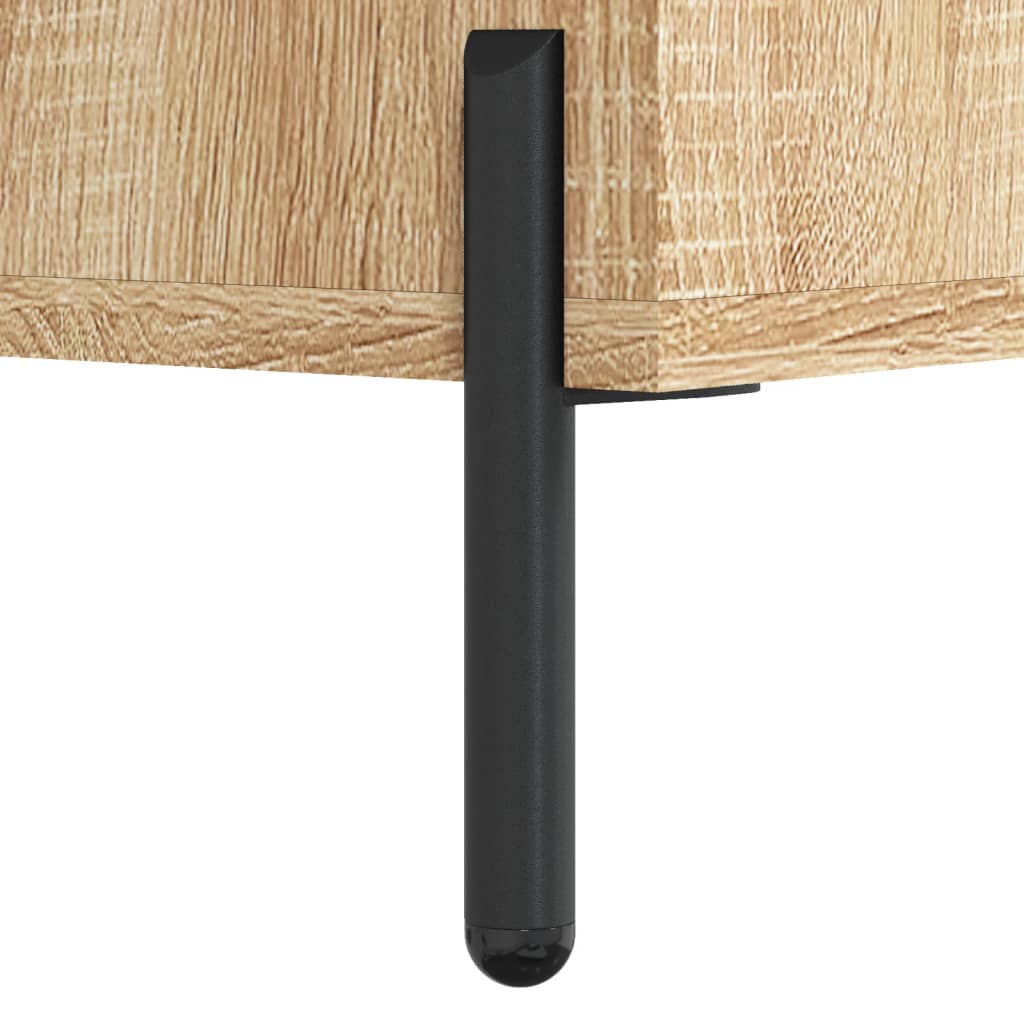 Soffbord sonoma-ek 50x50x40 cm konstruerat trä