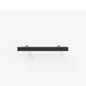 Soffbord svart 50x50x40 cm konstruerat trä