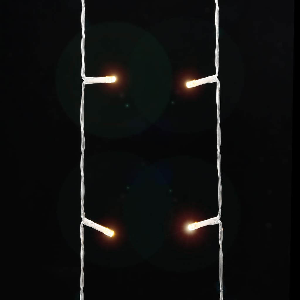 Julgransbelysning 320 LED varmvit 375 cm