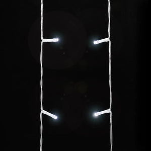 Julgransbelysning 320 LED kallvit 375 cm