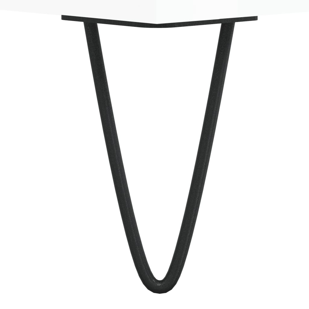 Skobänk vit högglans 102x35x55 cm konstruerat trä