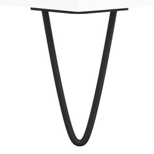 Skobänk vit högglans 102x35x55 cm konstruerat trä