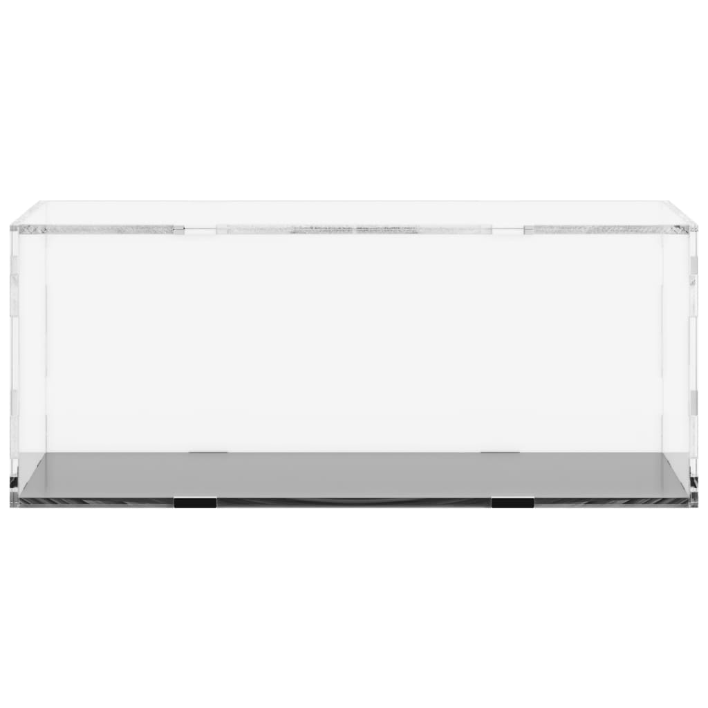 Displaylåda transparent 34x16x14 cm akryl