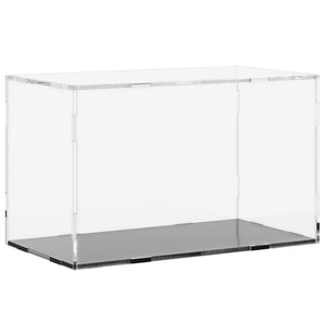 Displaylåda transparent 31x17x19 cm akryl
