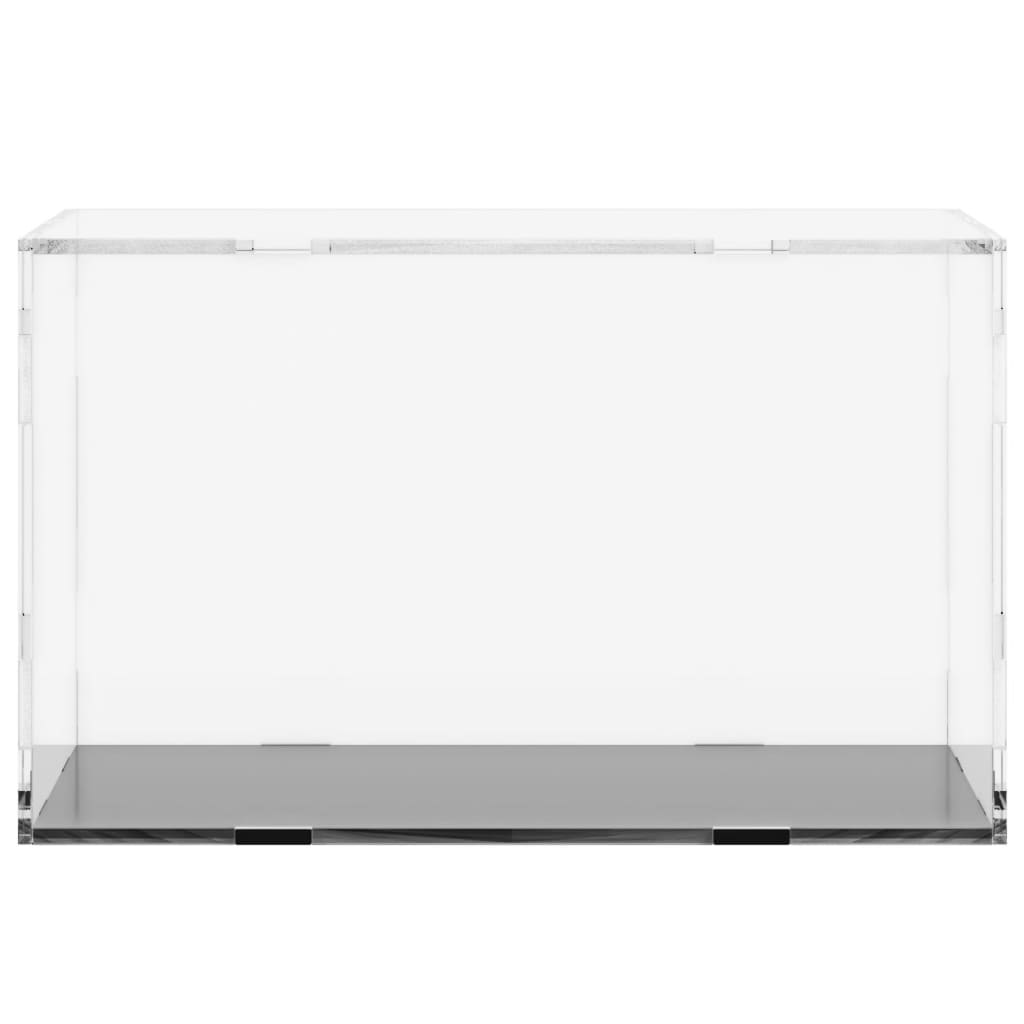 Displaylåda transparent 31x17x19 cm akryl
