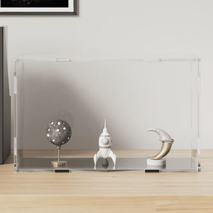 Displaylåda transparent 31x17x19 cm akryl