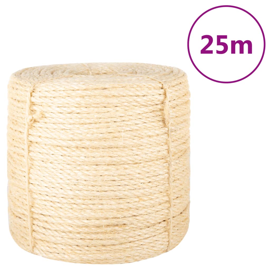 Rep 100% sisal 6 mm 25 m