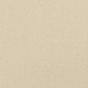 Dagbädd med madrass beige 90x200 cm tyg