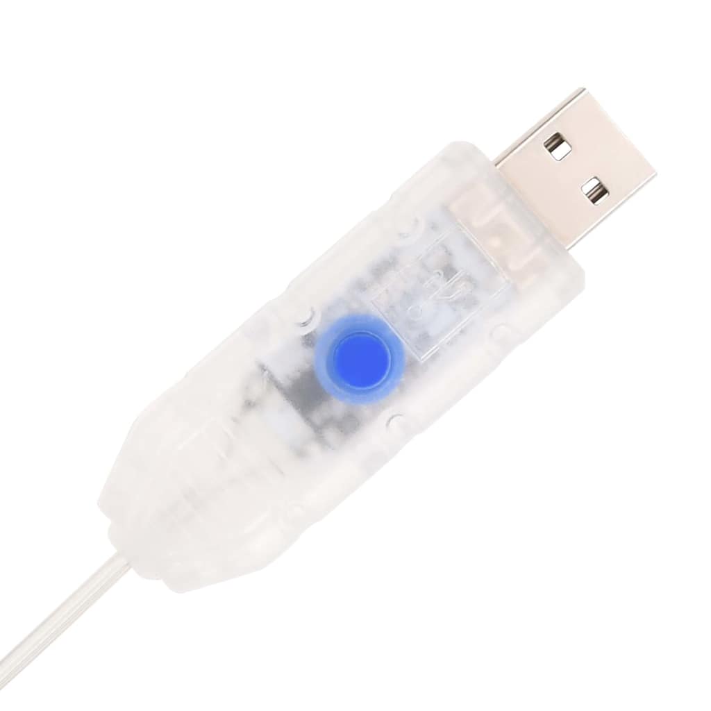 Plastgran pop-up 150 LED vit 180 cm